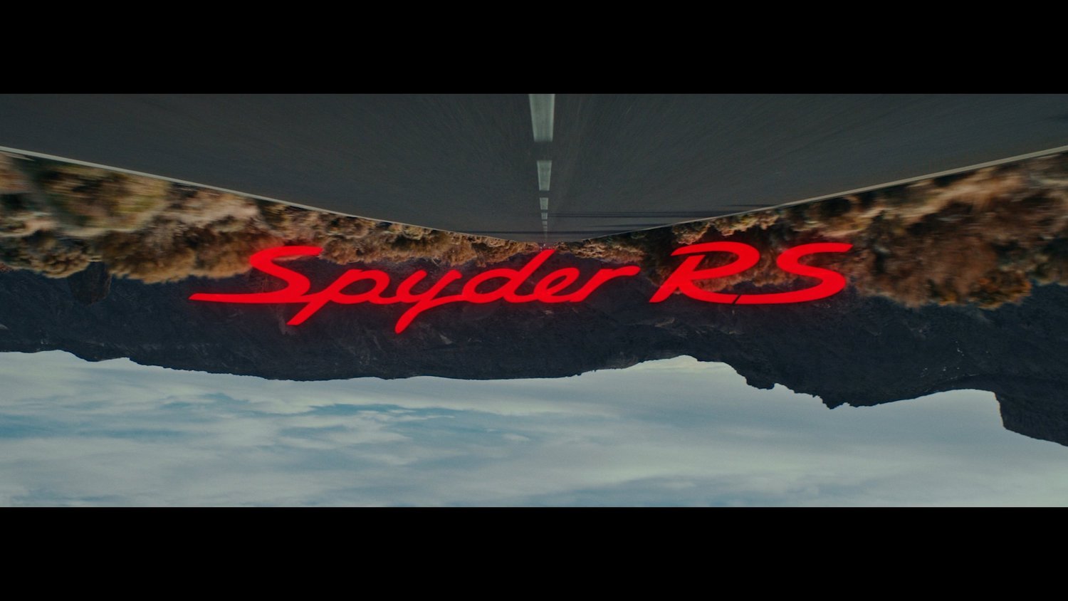 PORSCHE 718 SPYDER RS — film still